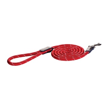 Rogz Οδηγός Rope Κόκκινο M 9mm/180cm