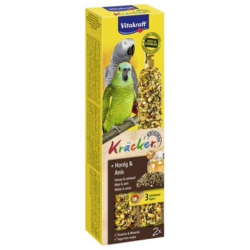 Vitakraft Kracker με Μέλι για Μεγάλους Παπαγάλους 2τμχ