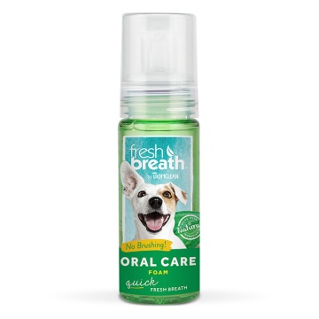 Tropiclean Fresh Breath Foam Oral Care 133ml