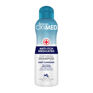 Tropiclean Oxy-Med Hypoallergenic Σαμπουάν για Κουτάβια & Γατάκια 355ml