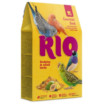 Rio Gourmet Food για Παπαγαλάκια 250gr