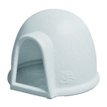Telcom Igloo Piccola Σπίτι Σκύλου Άσπρο 59x37cm