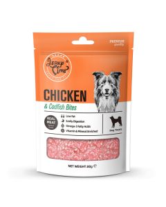 Jerky Time Chicken & Codfish Bites 80gr