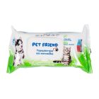 Pet Friends Μαντηλάκια Talc 70τμχ