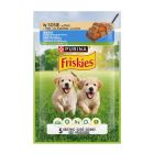 Friskies Dog Junior Κοτόπουλο & Καρότα σε Σάλτσα 85gr