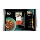 Sheba Πολυσυσκευασία με Επιλεγμένα Κρέατα 4x85gr