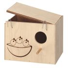 Ferplast Nido Ξύλινη Φωλιά Medium 19.5x14x14cm