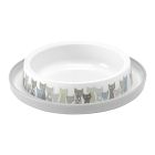 Moderna Μπολ Trendy Dinner Cat Maasai Γκρι Άσπρο 210ml
