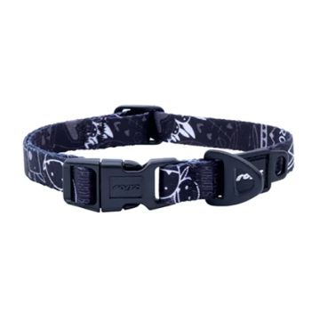 Rogz Περιλαίμιο Σκύλου Fusion Midnight Black M 26-40cm