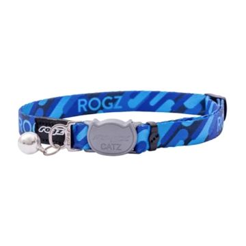 Rogz Περιλαίμιο Γάτας Geo Blue XS 16.5-23cm
