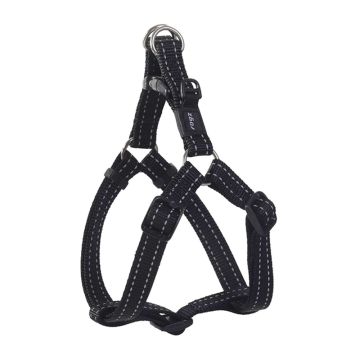 Rogz Σαμαράκι Σκύλου Utility Step-In Μαύρο XL 67-103cm