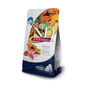 N&D Tropical Dog Puppy Medium-Maxi με Αρνί 2kg