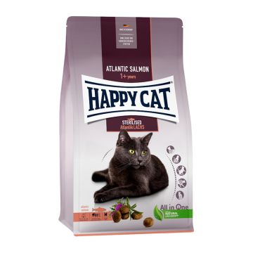 Happy Cat Supreme Sterilised Σολομός 300gr
