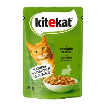 Kitekat με Κουνέλι σε Σάλτσα 85g