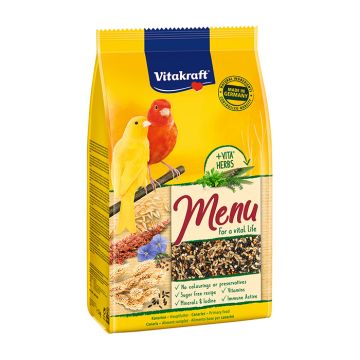 Vitakraft Menu Premium με Μέλι για Καναρίνια 500gr