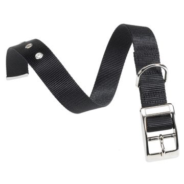 Ferplast Club Περιλαίμιο Σκύλου Μαύρο 2.5x37-45cm