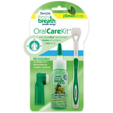 Tropiclean Oral Care Kit Στοματικης Υγιεινής Small 59ml