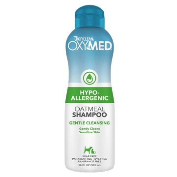 Tropiclean Σαμπουάν Oxy-Med Hypoallergenic 592ml