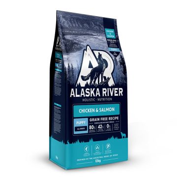 Alaska River Grain Free Puppy Chicken & Salmon 12kg