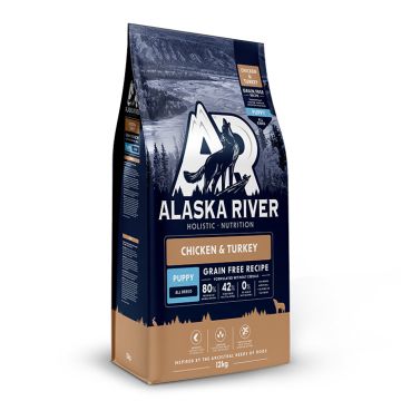 Alaska River Grain Free Puppy Chicken & Turkey 12kg