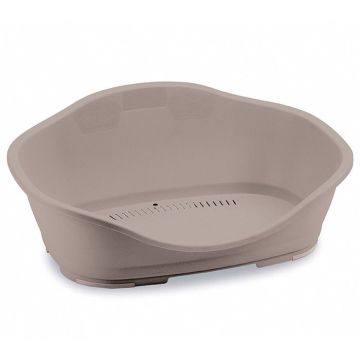 Stefanplast Sleeper 3 Κρεβάτι Πλαστικό Γκρι/Μπεζ 80.5x55x32cm