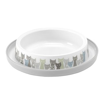 Moderna Μπολ Trendy Dinner Cat Maasai Γκρι Άσπρο 210ml