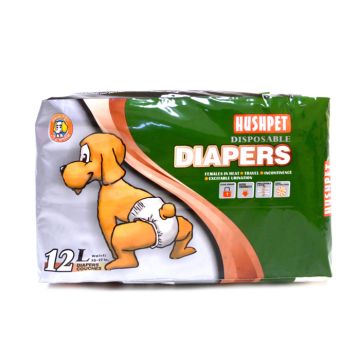 Hushpet Πάνες Βρακάκια L 50-70cm 12τμχ