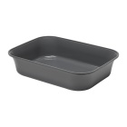 Moderna Λεκάνη Γάτας Just Perfect Σκούρο Γκρι Jumbo 49.6x37.1x11.5cm