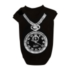 Pet Μπλούζα Σκύλου Black Clock M 29cm
